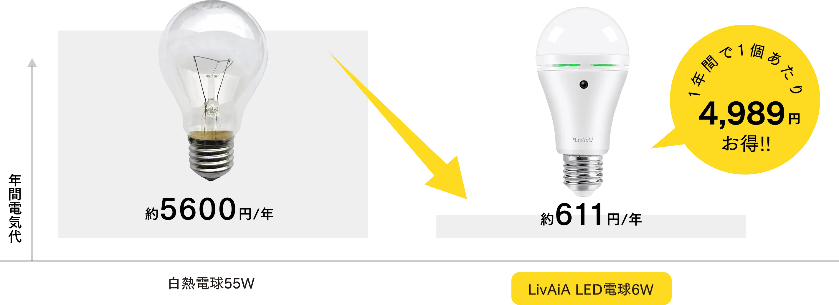 調光・調色対応】停電でも自動点灯｜防災LED電球 FF-01A｜LivAiA